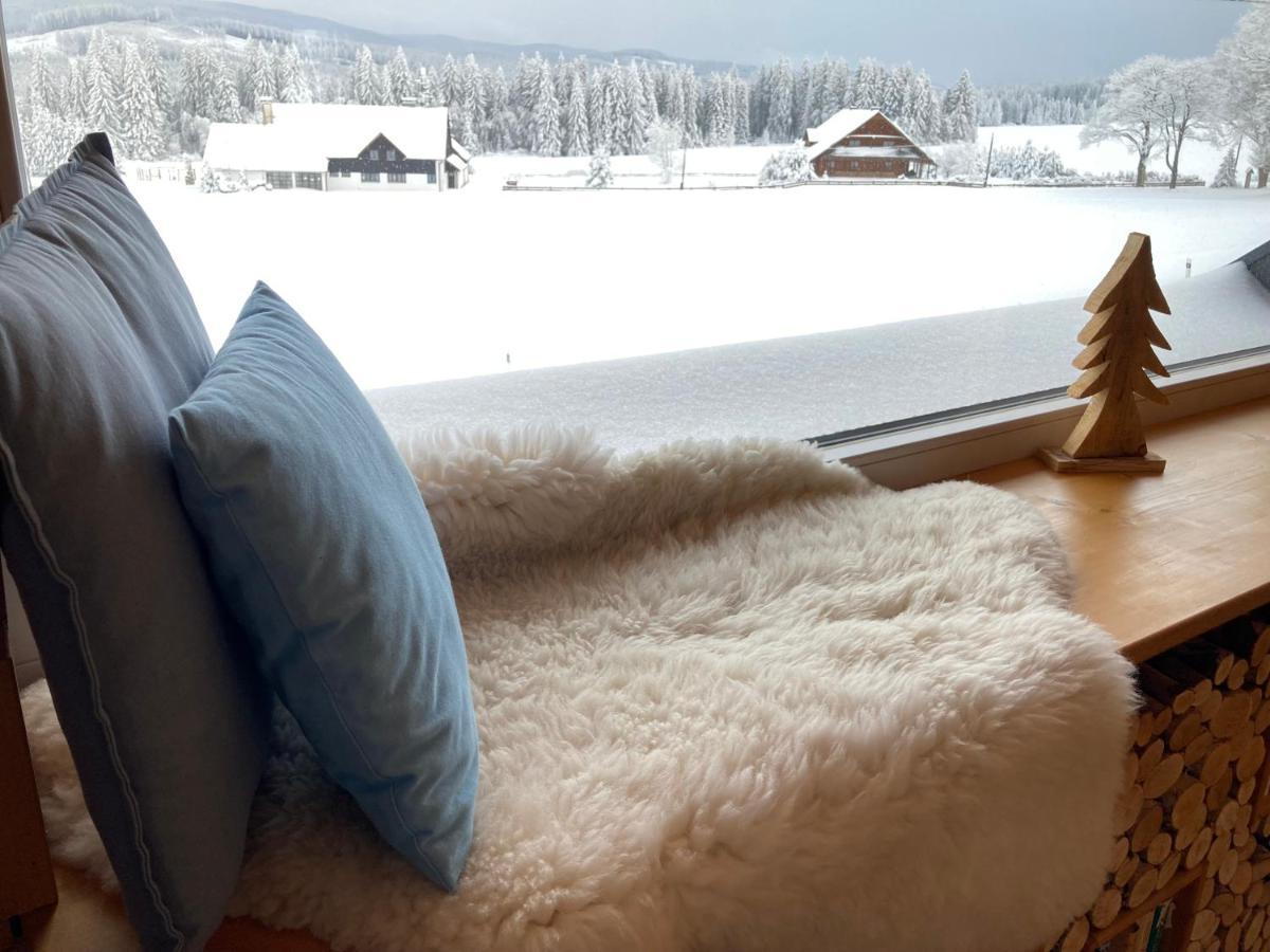 Horsky Apartman Vyhlidka Rejviz Zlaté Hory Exterior foto
